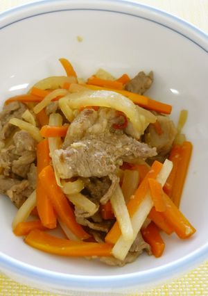 牛肉と根菜のしょう油麹炒め-レシピのメイン写真