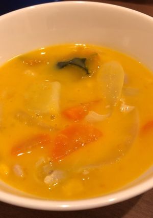 簡単かぼちゃクリームシチュー-レシピのメイン写真