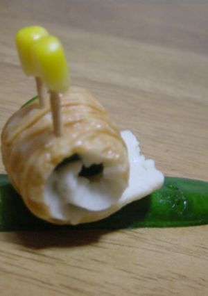 お弁当に「でんでん虫」-レシピのメイン写真