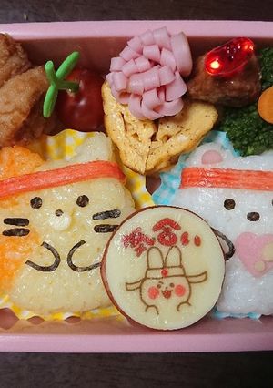 すみっコぐらしキャラ弁-レシピのメイン写真