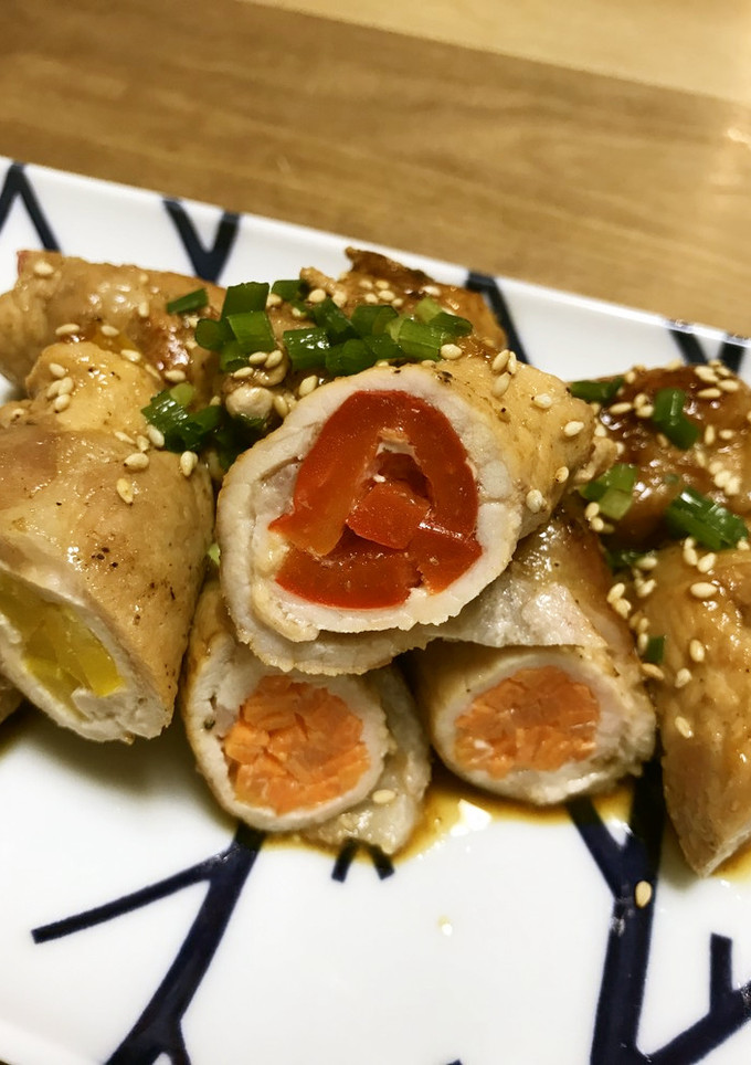 簡単‼︎ 野菜の肉巻き-レシピのメイン写真
