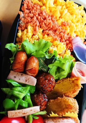 高２男子のお弁当-レシピのメイン写真
