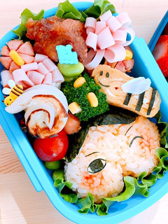 おしりたんていキャラ弁-レシピのメイン写真