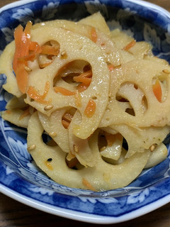 シャキシャキきんぴられんこん-レシピのメイン写真