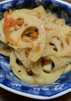 シャキシャキきんぴられんこん-レシピのメイン写真