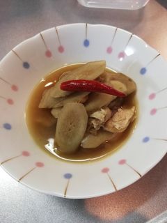 ごぼうと油揚げのピリ辛煮物-レシピのメイン写真