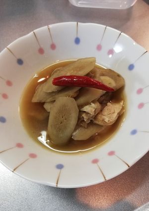 ごぼうと油揚げのピリ辛煮物-レシピのメイン写真