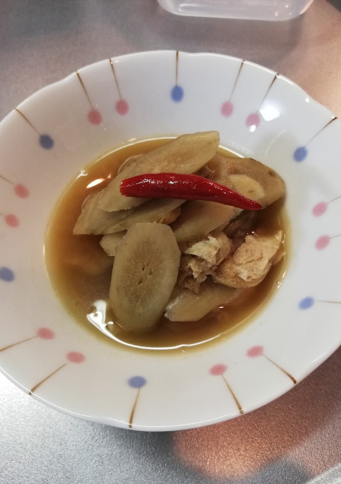 ごぼうと油揚げのピリ辛煮物-レシピのメイン写真