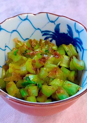 ご飯のお供に♪大根の葉っぱでごま油炒め-レシピのメイン写真