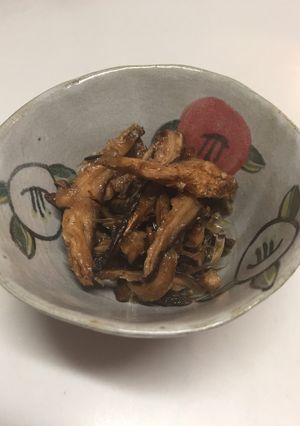 干し椎茸のお好み焼きソース炒め✴︎消費-レシピのメイン写真