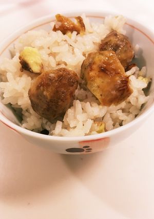 簡単おいしい栗ごはん-レシピのメイン写真