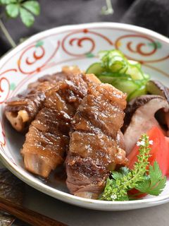 れんこんの牛肉巻き照り焼き♪-レシピのメイン写真