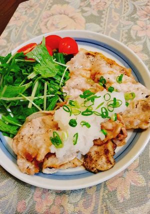 豚肉グリルのおろしポン酢-レシピのメイン写真