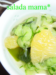 さっぱり♪甘夏の酢の物-レシピのメイン写真