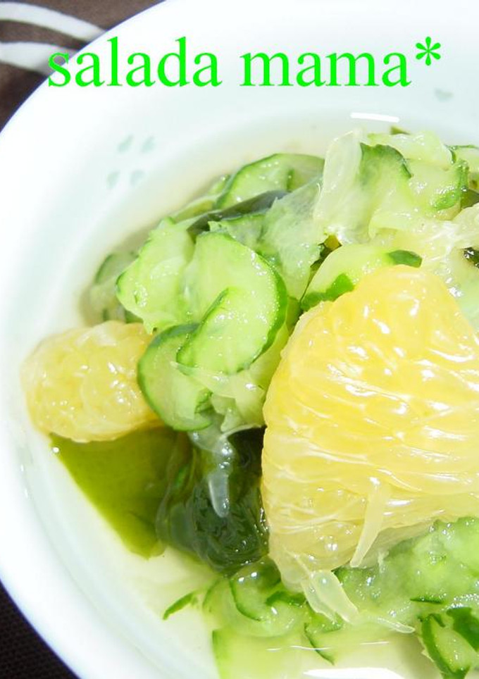 さっぱり♪甘夏の酢の物-レシピのメイン写真
