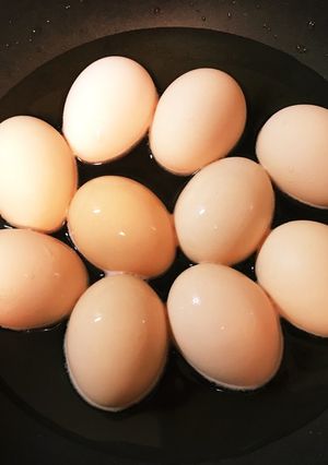 2週間かけてサラダに合う塩味ゆで玉子-レシピのメイン写真