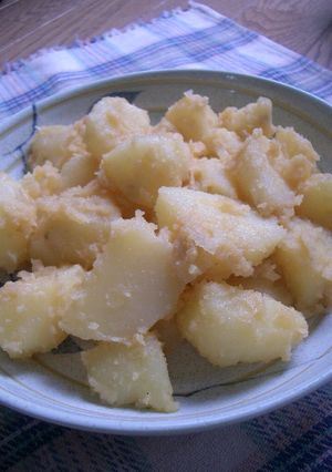 マヨ味噌バターdeホクホク新じゃが♪-レシピのメイン写真