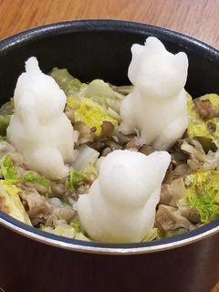 みぞれ猫鍋-レシピのメイン写真