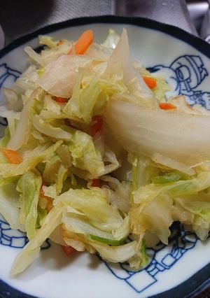 カット野菜deフライパンde蒸し野菜-レシピのメイン写真