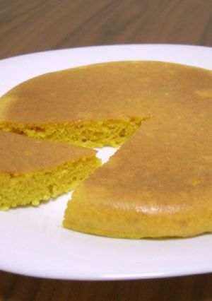 お豆腐とにんじんの炊飯器ケーキ-レシピのメイン写真