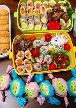 運動会のお弁当覚え書き-レシピのメイン写真