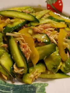 4種の野菜とツナの和風サラダ-レシピのメイン写真