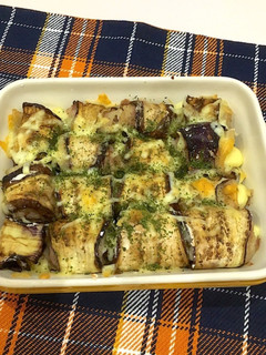 くるくる☆茄子と豚バラのチーズ焼き-レシピのメイン写真