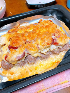 ミートボールとポテトのチーズ焼き-レシピのメイン写真