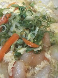 麩の卵とじ-レシピのメイン写真