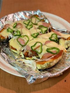 【定番】トースターでナス丸ごとピザ風-レシピのメイン写真