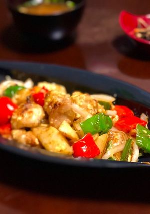 鶏もも肉と色野菜のカレーマヨ-レシピのメイン写真