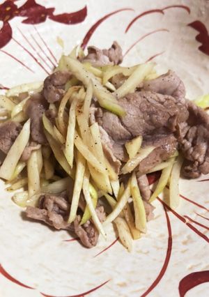 マコモダケの炒め物-レシピのメイン写真