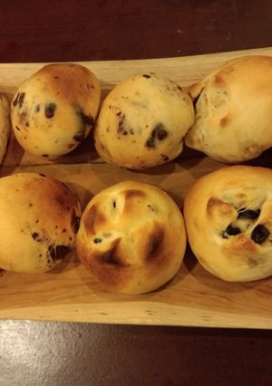 手捏ね　レーズンパン（ベーシックレシピ）-レシピのメイン写真