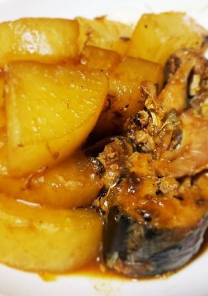 (糖質制限)鯖の水煮缶と大根の鯖大根-レシピのメイン写真