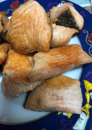 冷凍OK・常備菜(秋鮭の照り焼き)-レシピのメイン写真