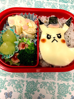 おばけピカチュウ ★ハロウィン弁当-レシピのメイン写真