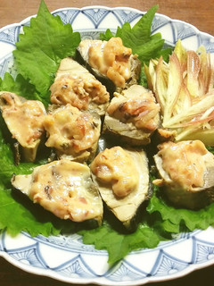 鰹のなまり節の梅マヨネーズ焼き-レシピのメイン写真
