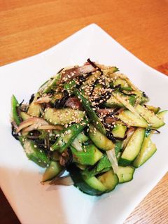 オクラとみょうがの塩昆布和え-レシピのメイン写真