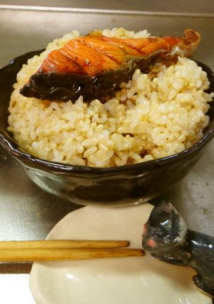 最速の焼き鮭の醤油かけ丼-レシピのメイン写真