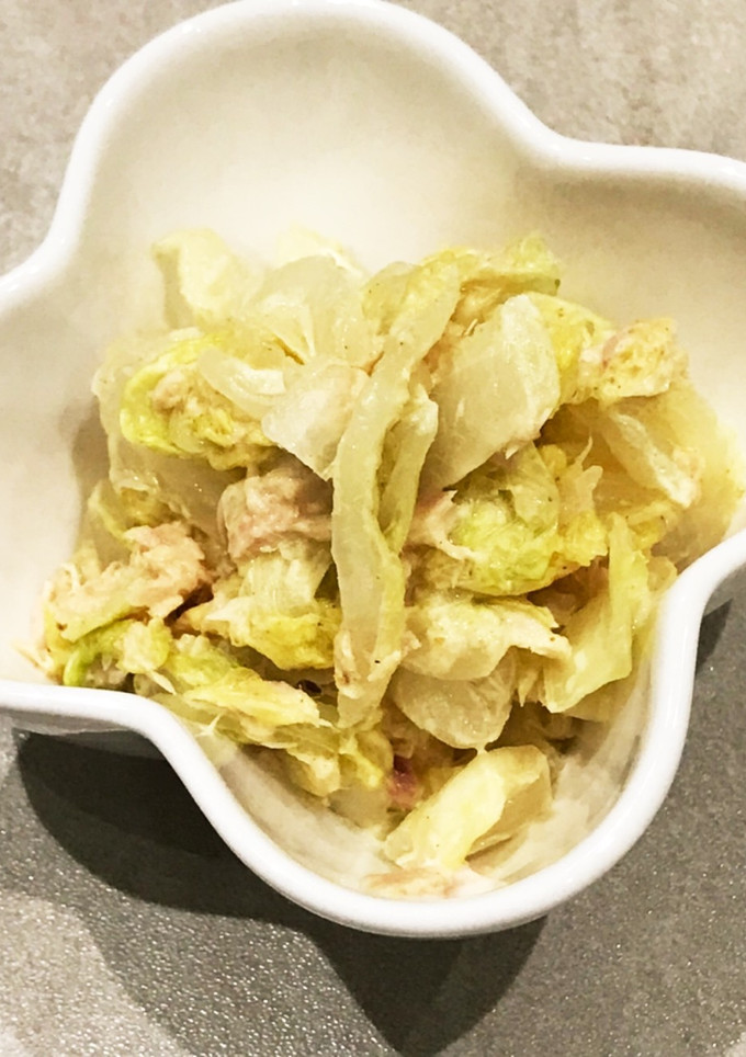 時短♪白菜ツナのカレーマヨ和え-レシピのメイン写真