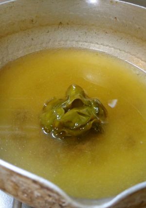 最速のパワーボールの味噌汁-レシピのメイン写真