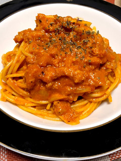 カニのトマトクリームパスタ-レシピのメイン写真