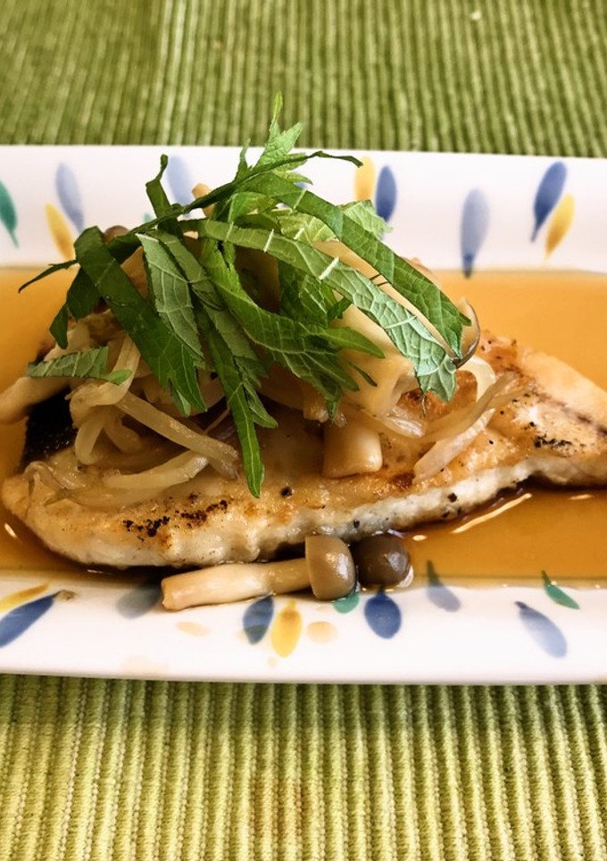 かじきのきのこソース（透析食）-レシピのメイン写真