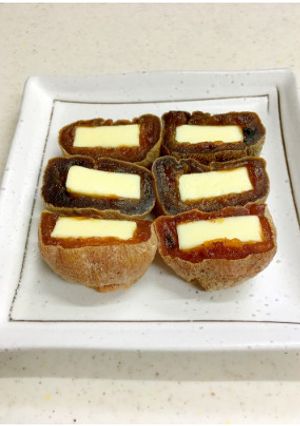 干し柿とベビーチーズ-レシピのメイン写真