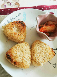 魚焼きグリルで焼おにぎり-レシピのメイン写真