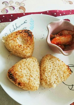 魚焼きグリルで焼おにぎり-レシピのメイン写真