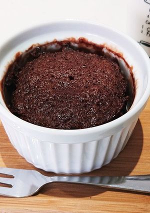 レンジでココア蒸しパン♪-レシピのメイン写真