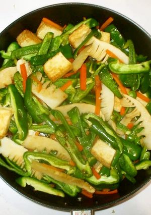 厚揚げの味噌野菜炒め♪簡単-レシピのメイン写真
