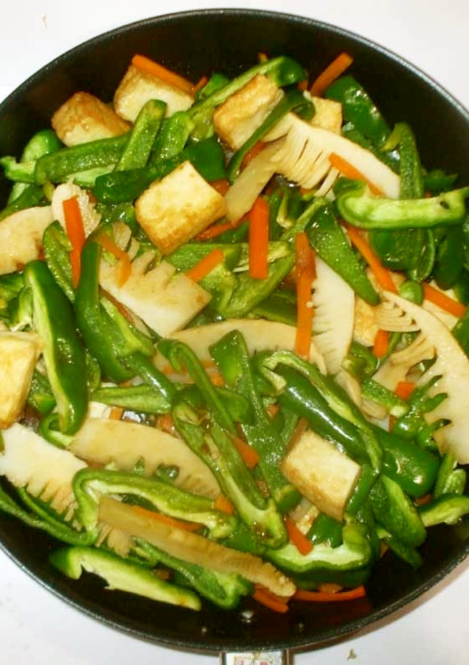 厚揚げの味噌野菜炒め♪簡単-レシピのメイン写真