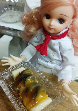 リカちゃん♡ぴーたん豆腐(w卵)ꕤ*.ﾟ-レシピのメイン写真